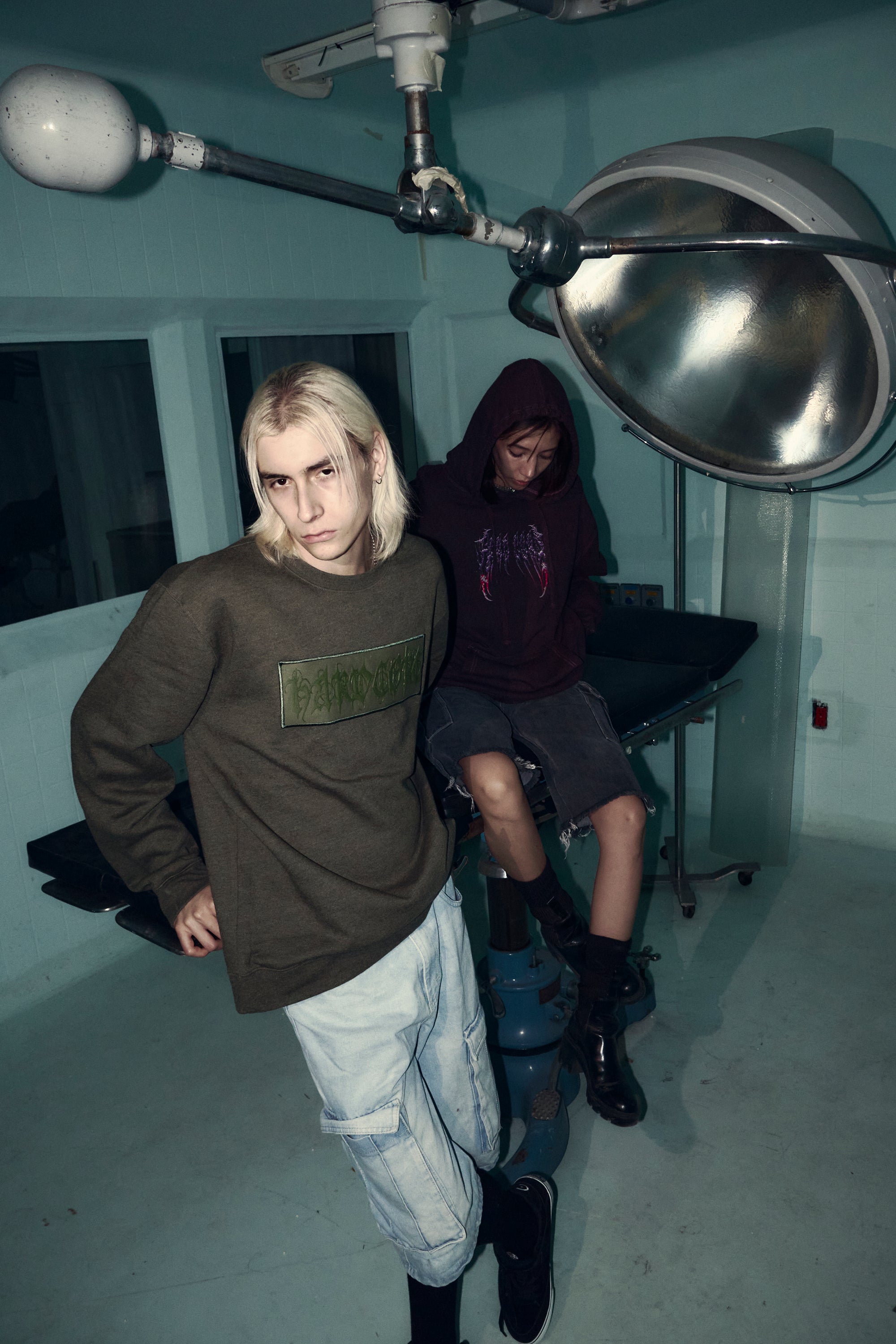 Sudadera Gothic Militar