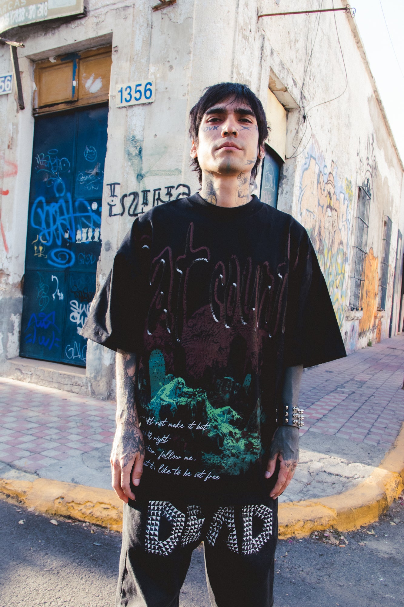 Playera HARDCORE Cementery Bad