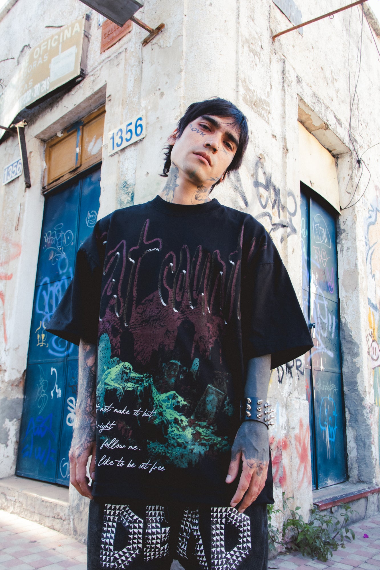 Playera HARDCORE Cementery Bad
