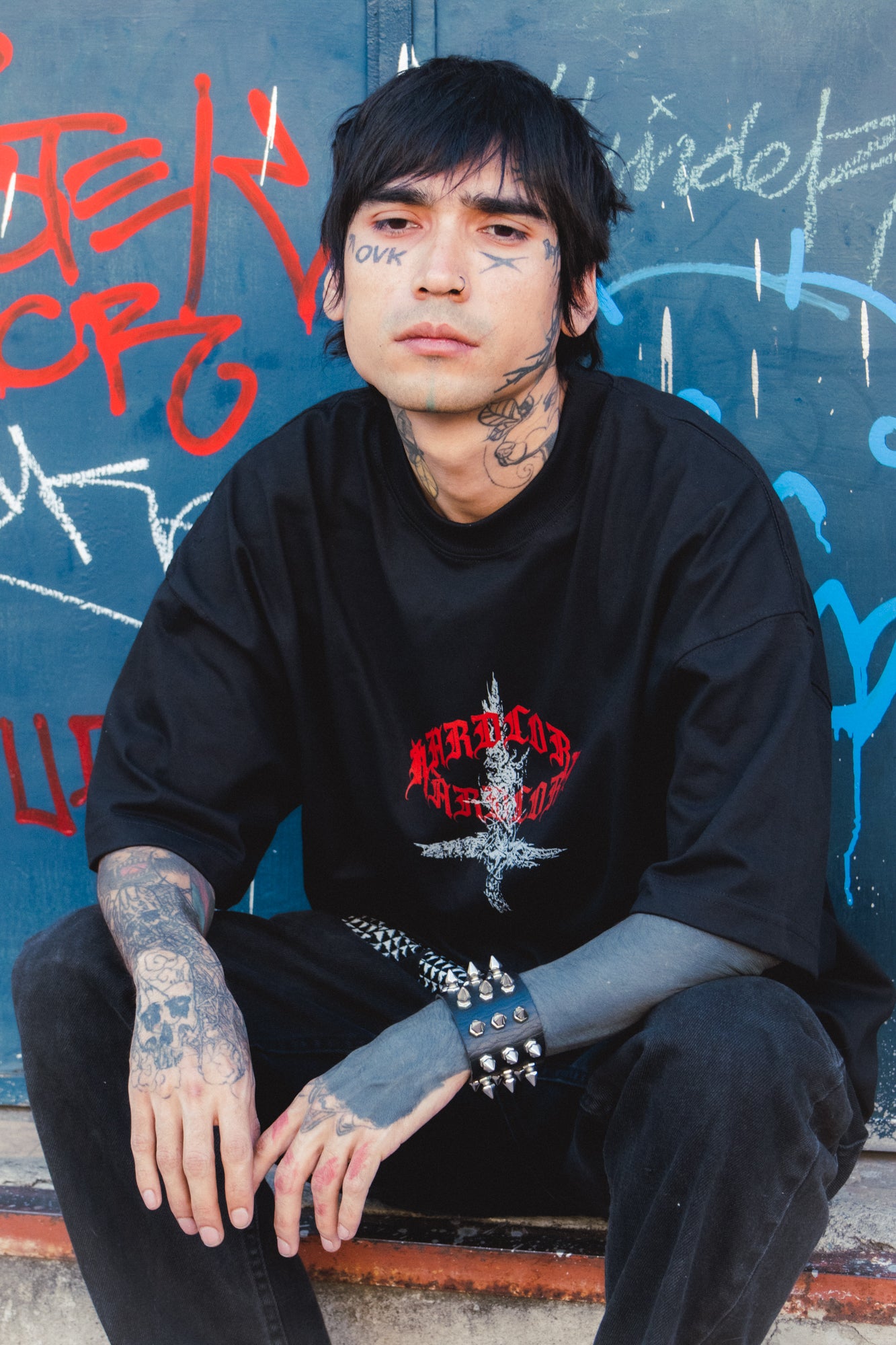Playera HARDCORE Crossed Star