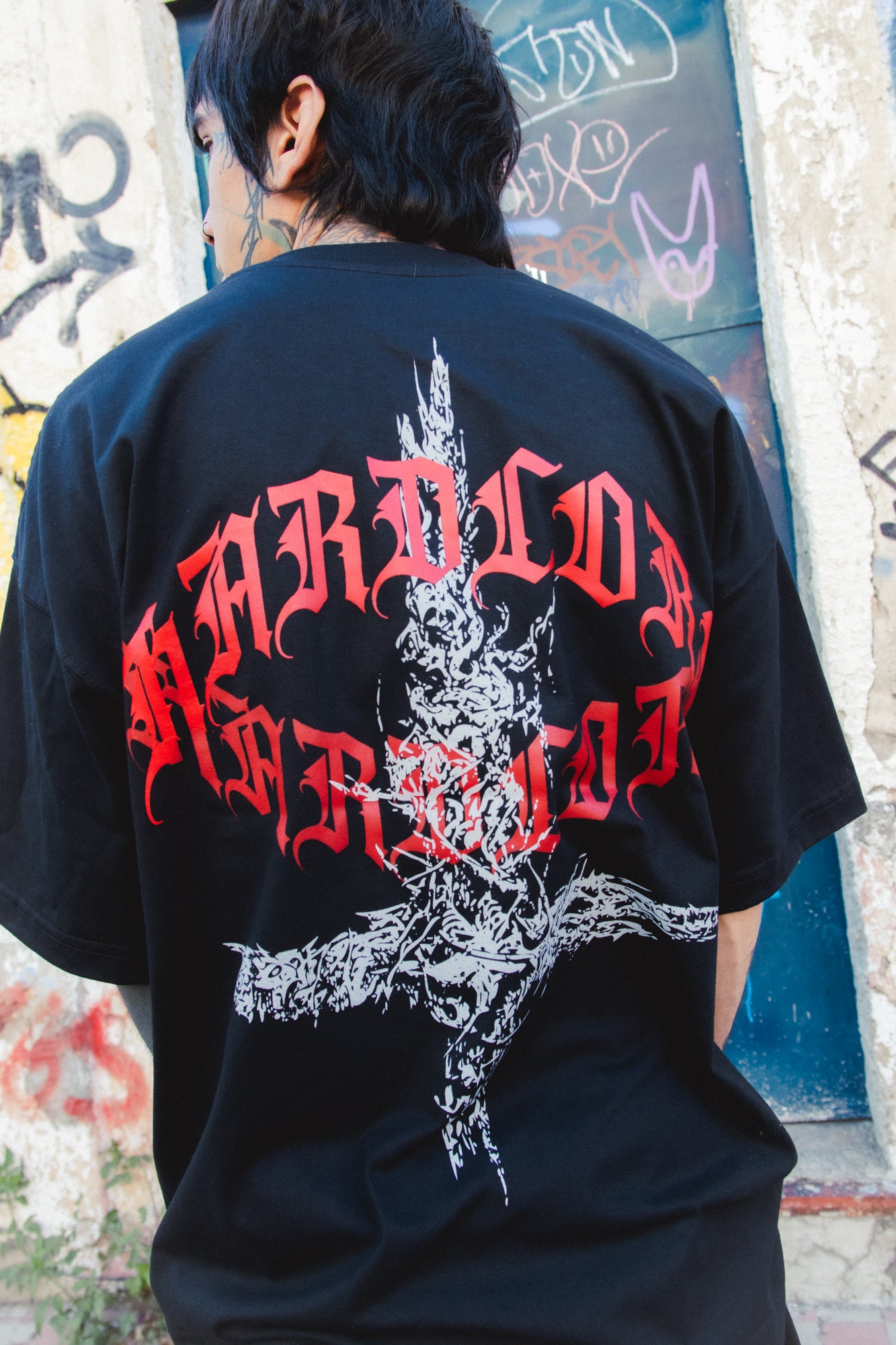 Playera HARDCORE Crossed Star