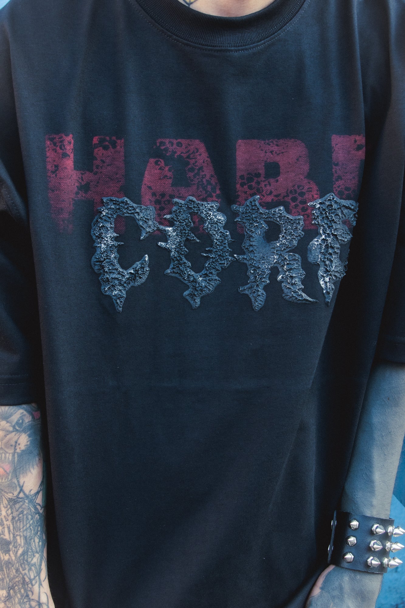 Playera HARDCORE Silver Core