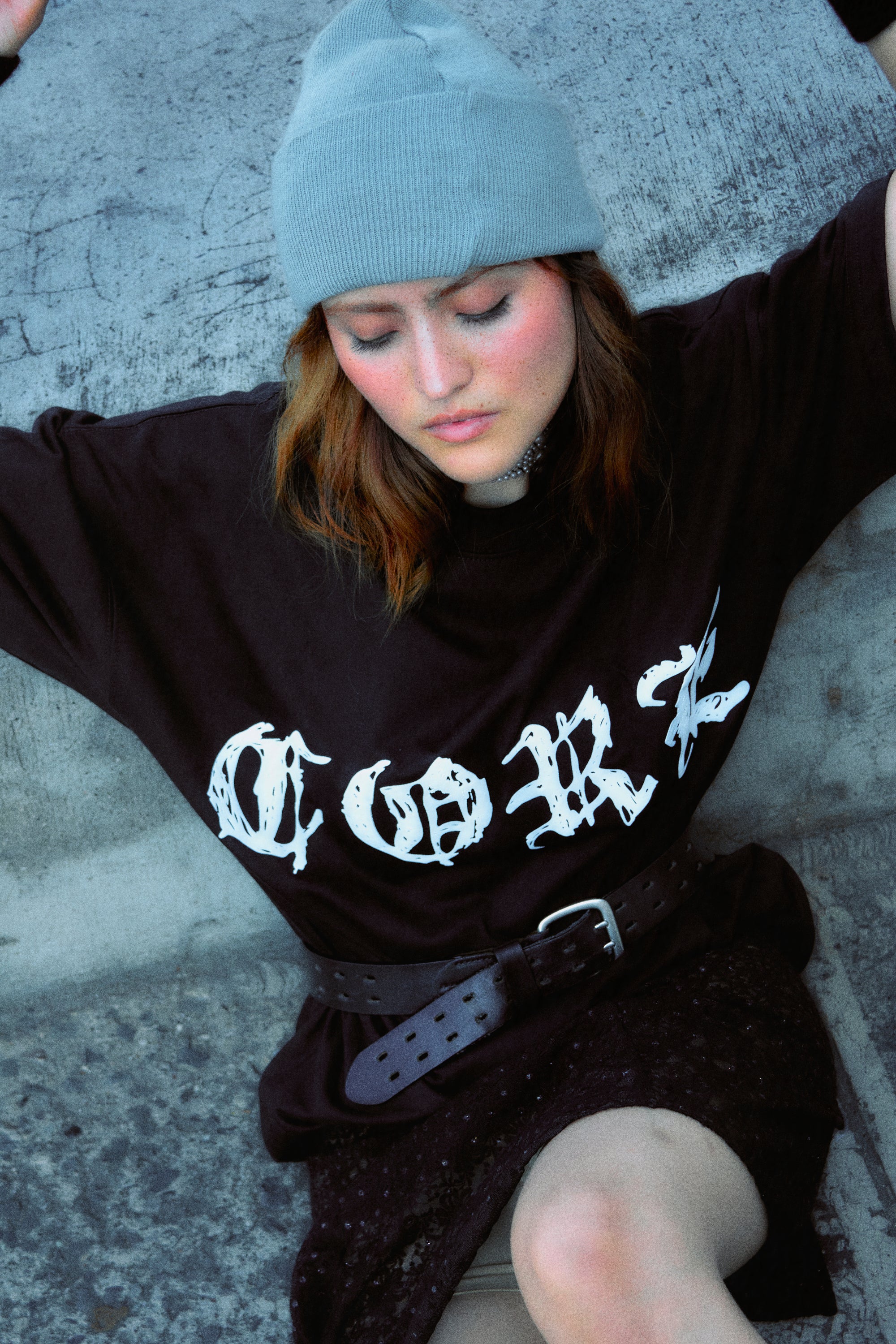 Playera HARDCORE Skull Root Black