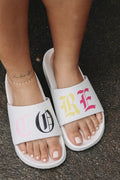 Sandalia Letter hueso