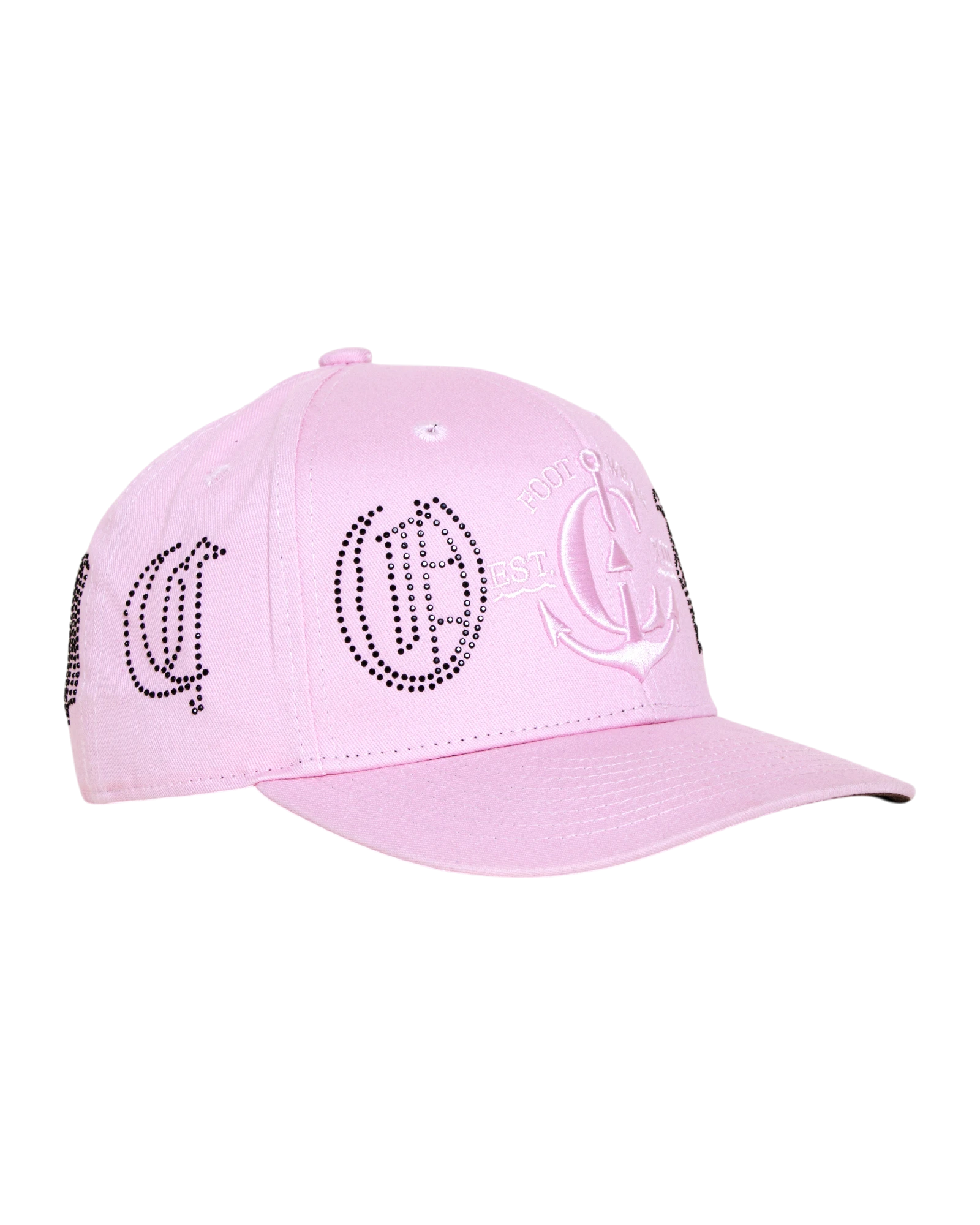Gorra Ancla Pink Shiny