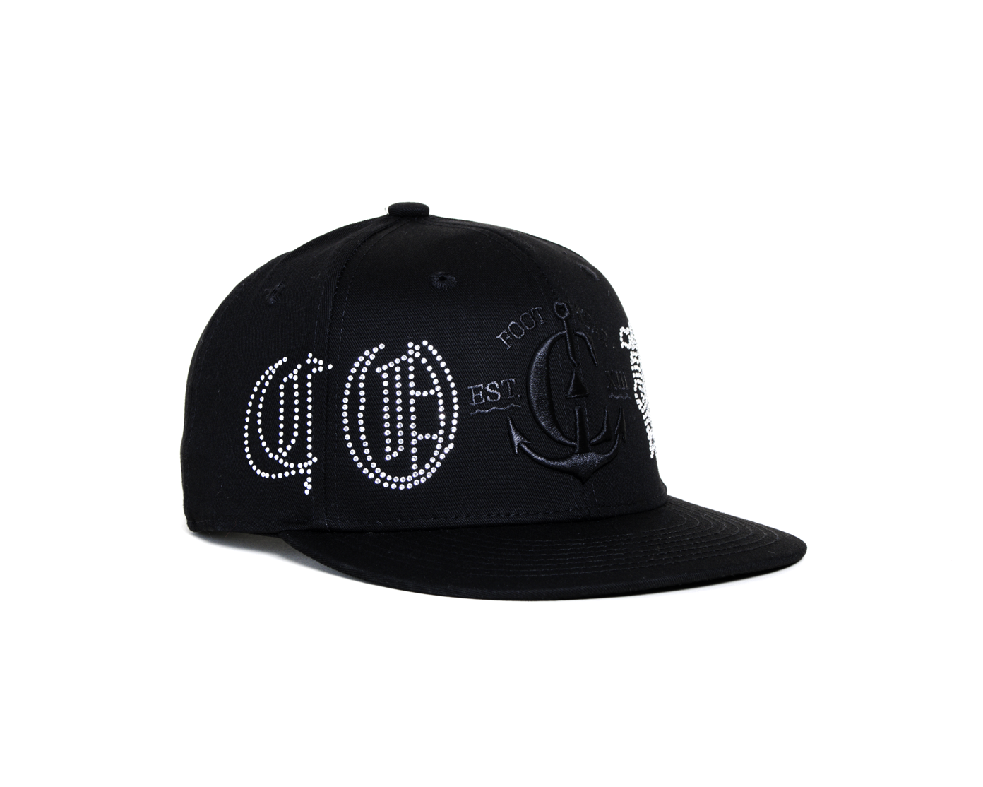 Gorra Ancla White Shiny