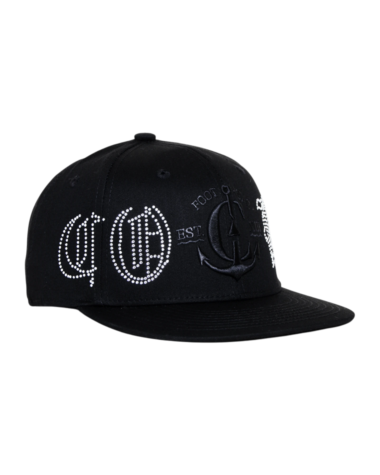 Gorra Ancla White Shiny