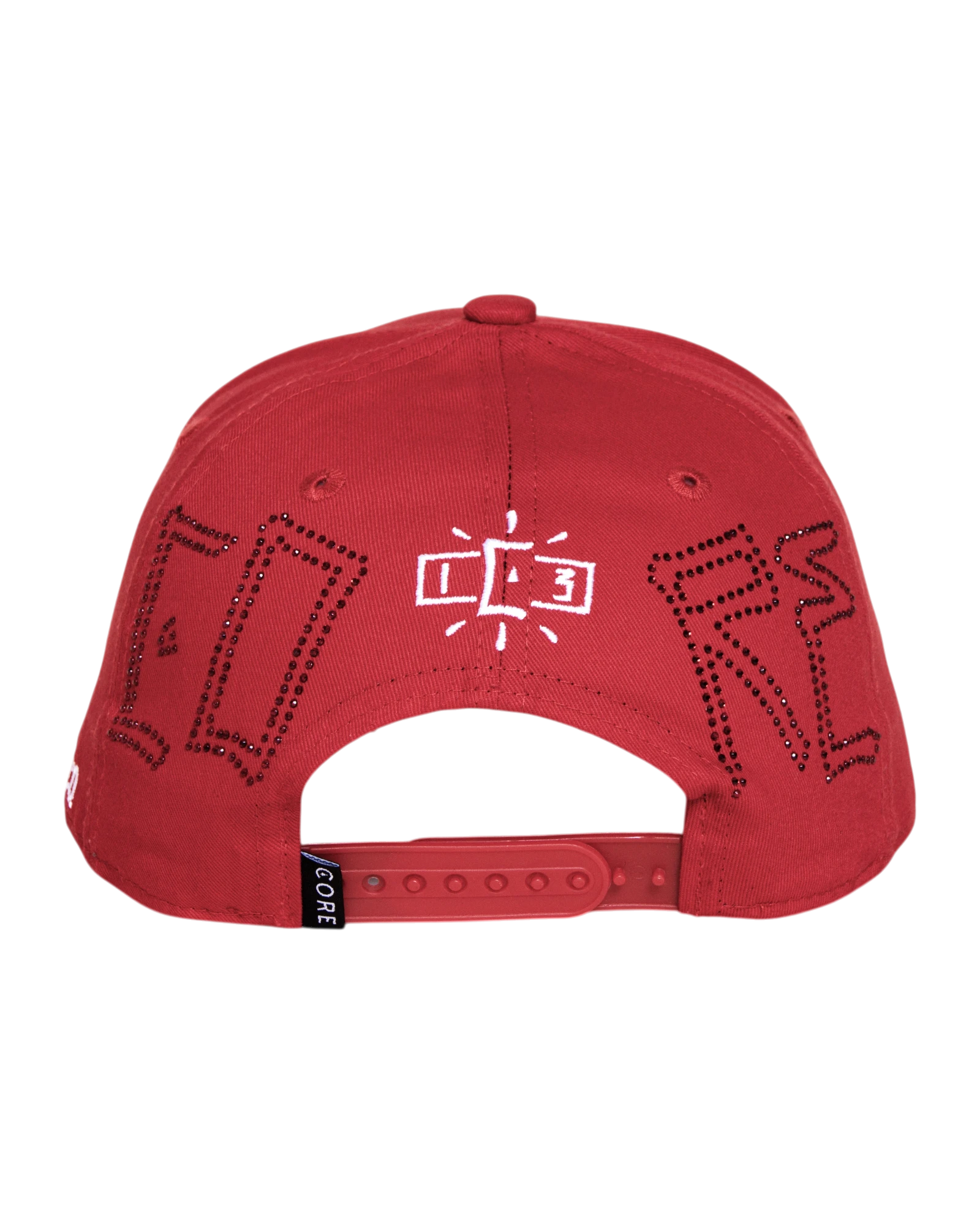 Gorra California Red Shiny