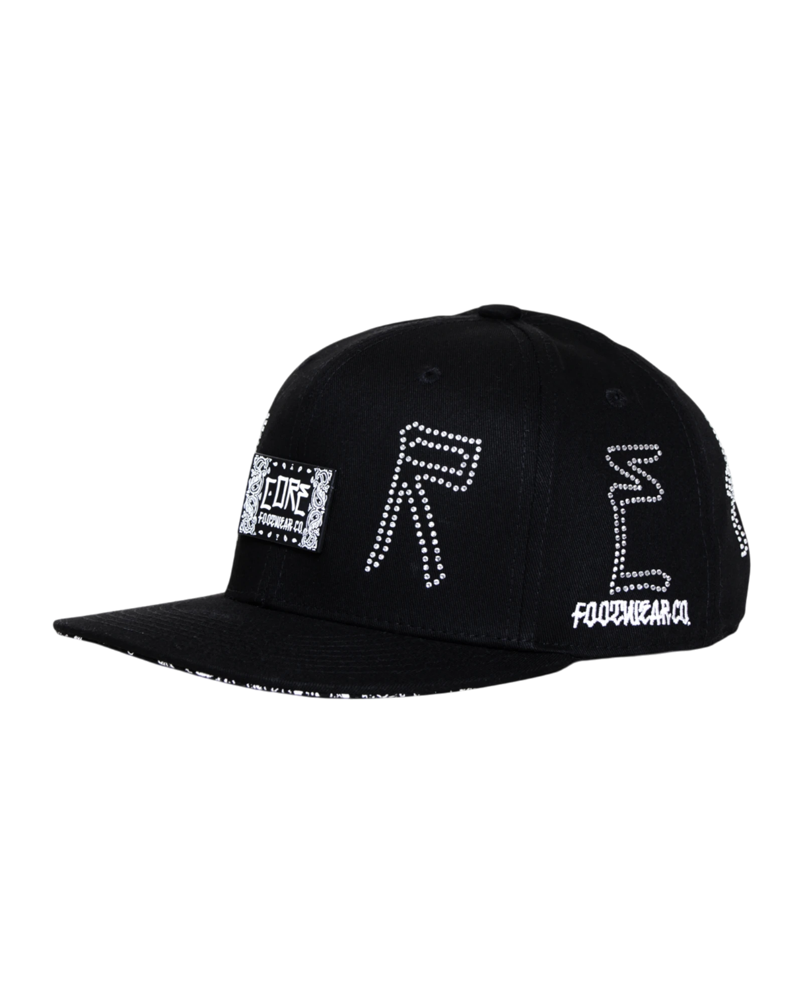 Gorra California White Shiny