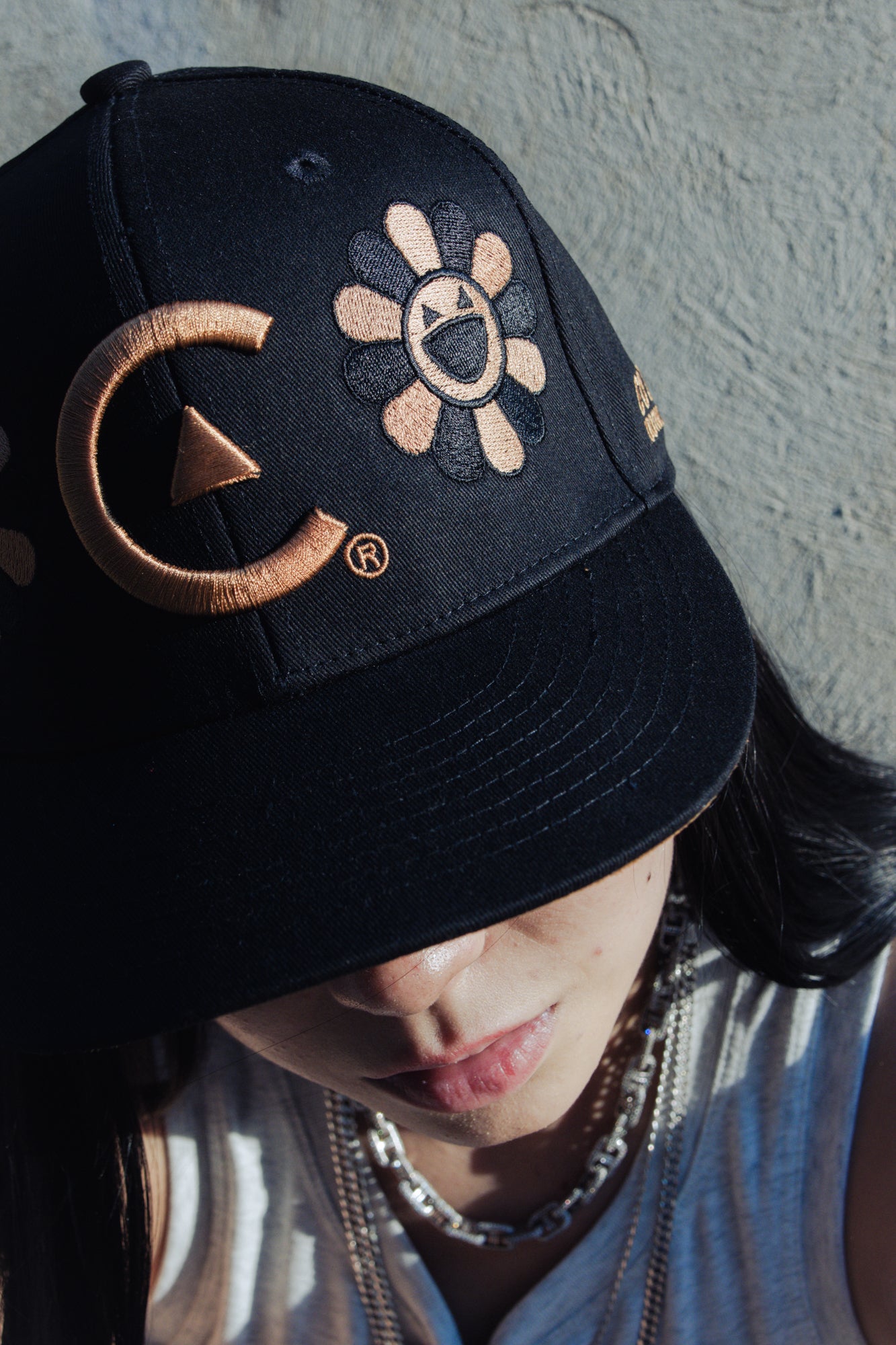 Gorra Copper Flowers