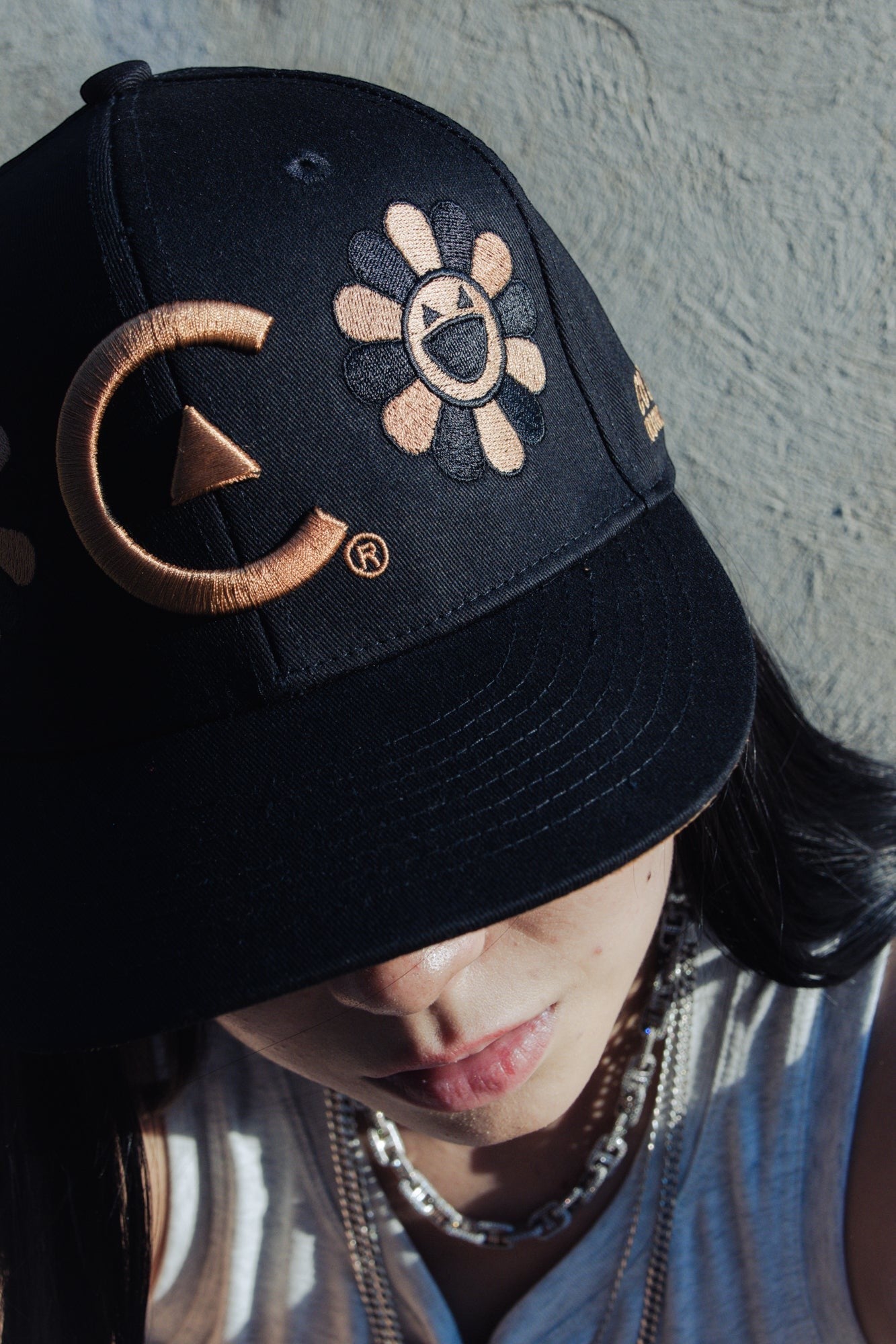 Gorra Copper Flowers