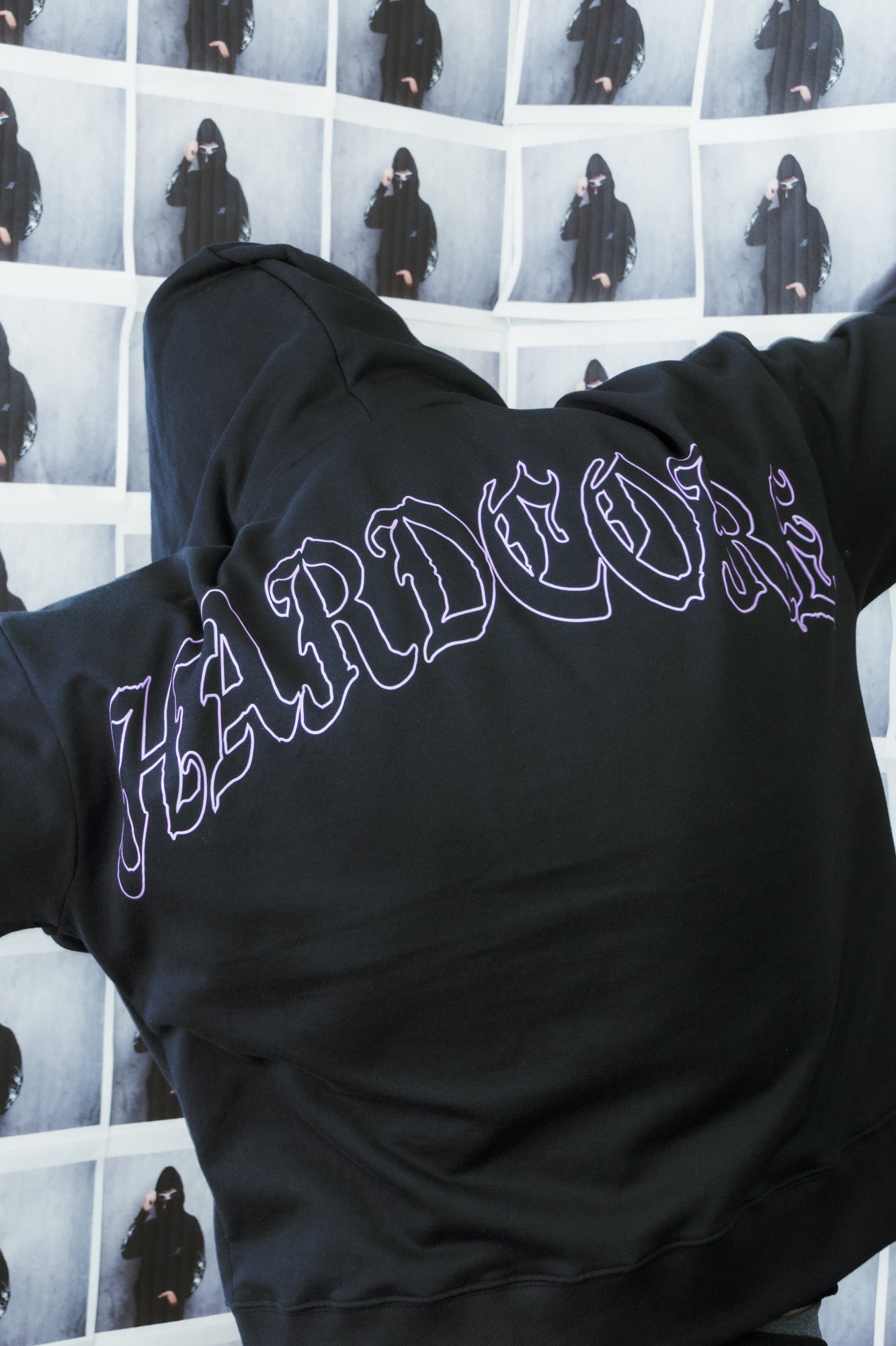 Sudadera Balaclava Core Pink