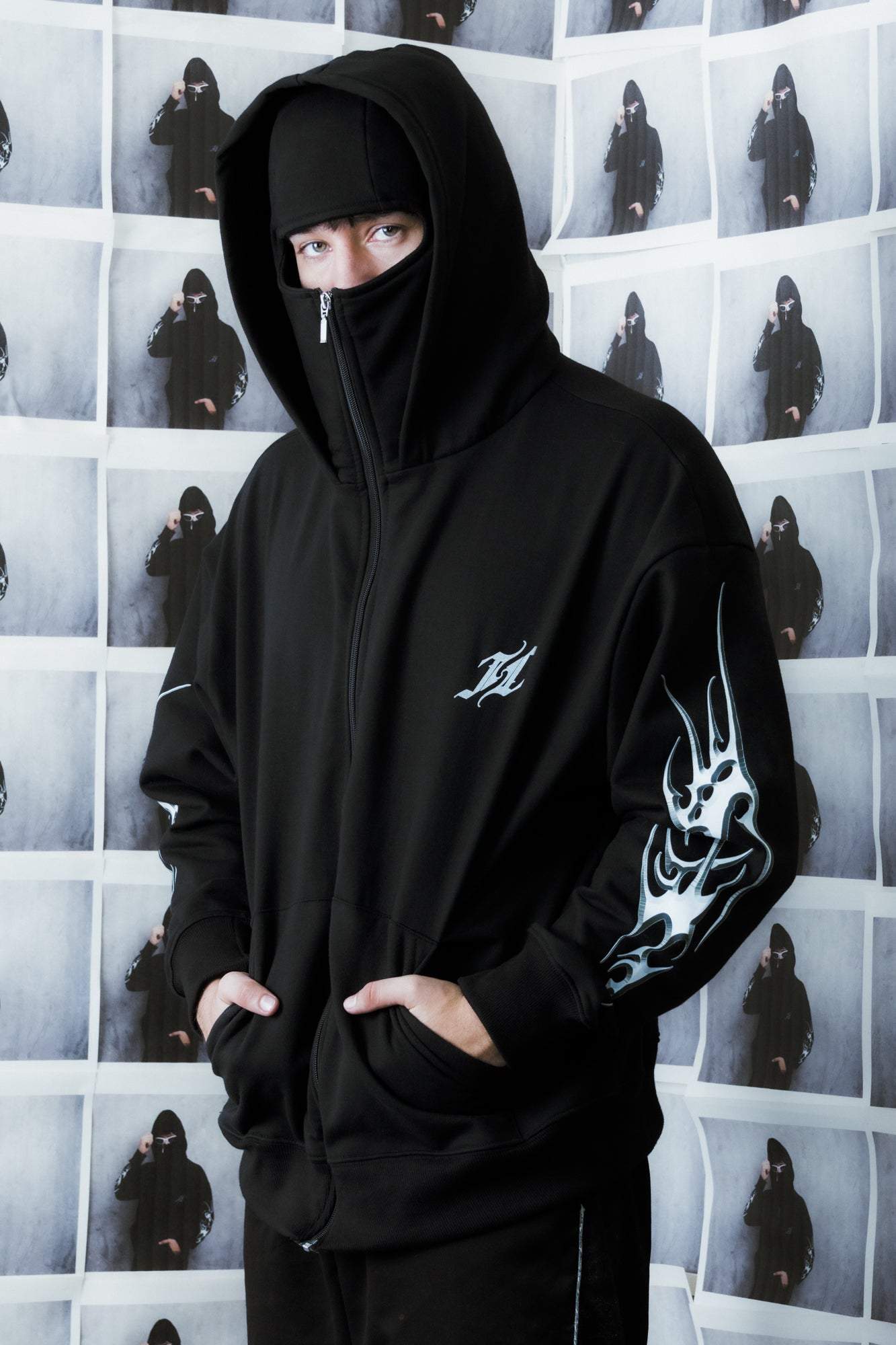 Sudadera Balaclava Hollow