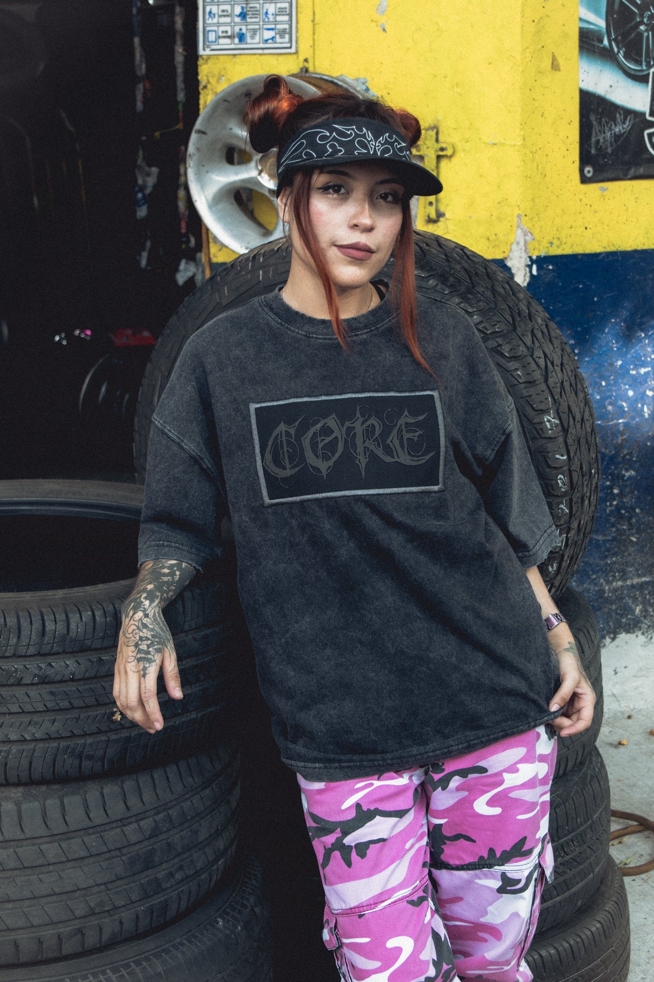 Playera HARDCORE DARK CLOUD