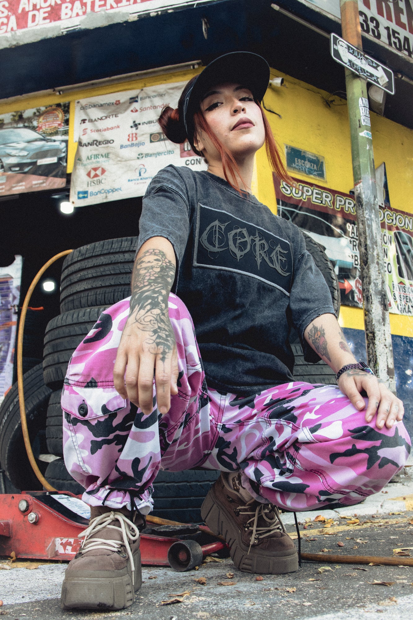 Playera HARDCORE DARK CLOUD