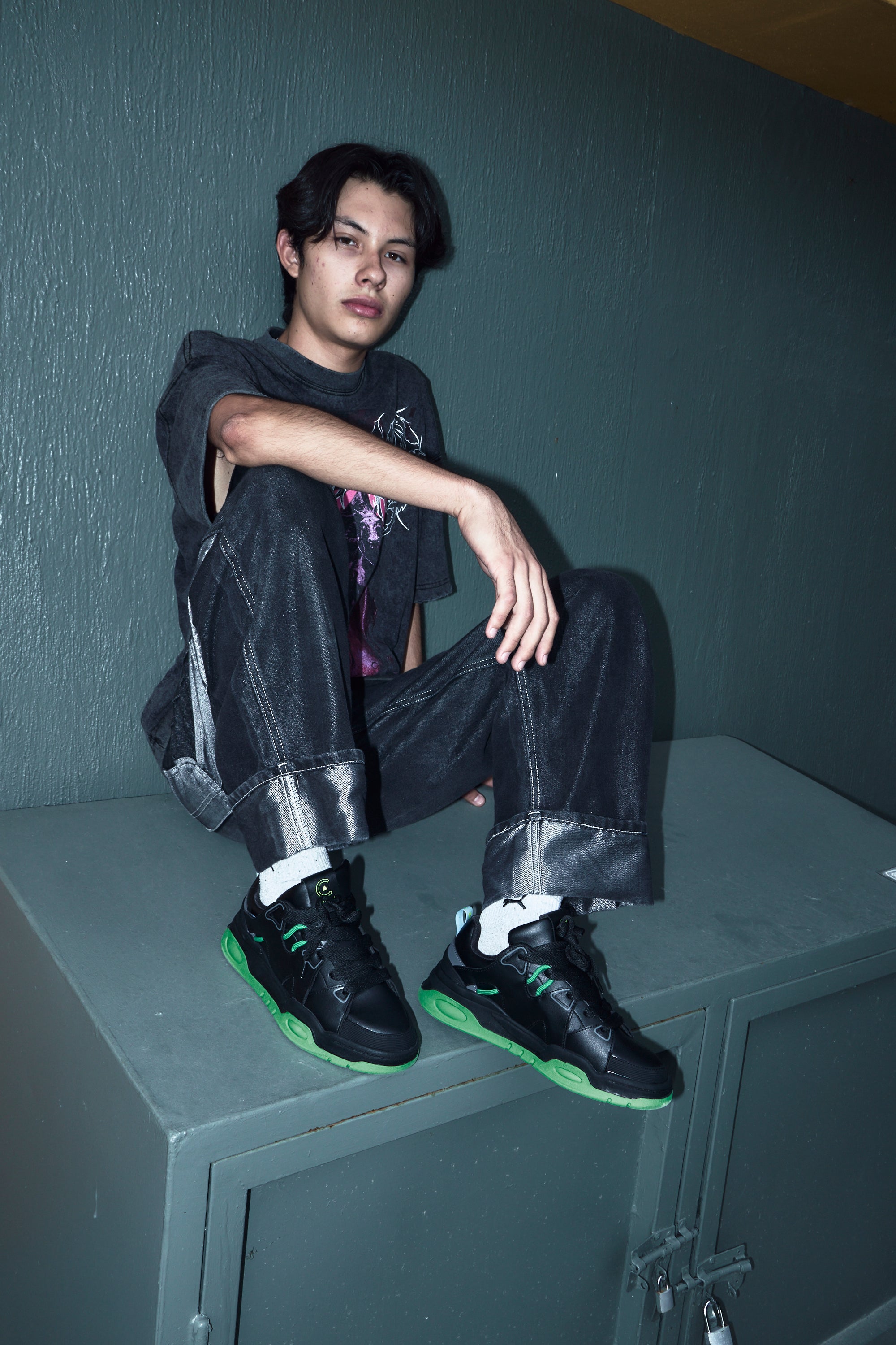 RUDE BLACK GREEN