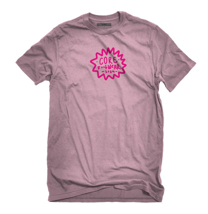 Playera Spray Rosa Bebe