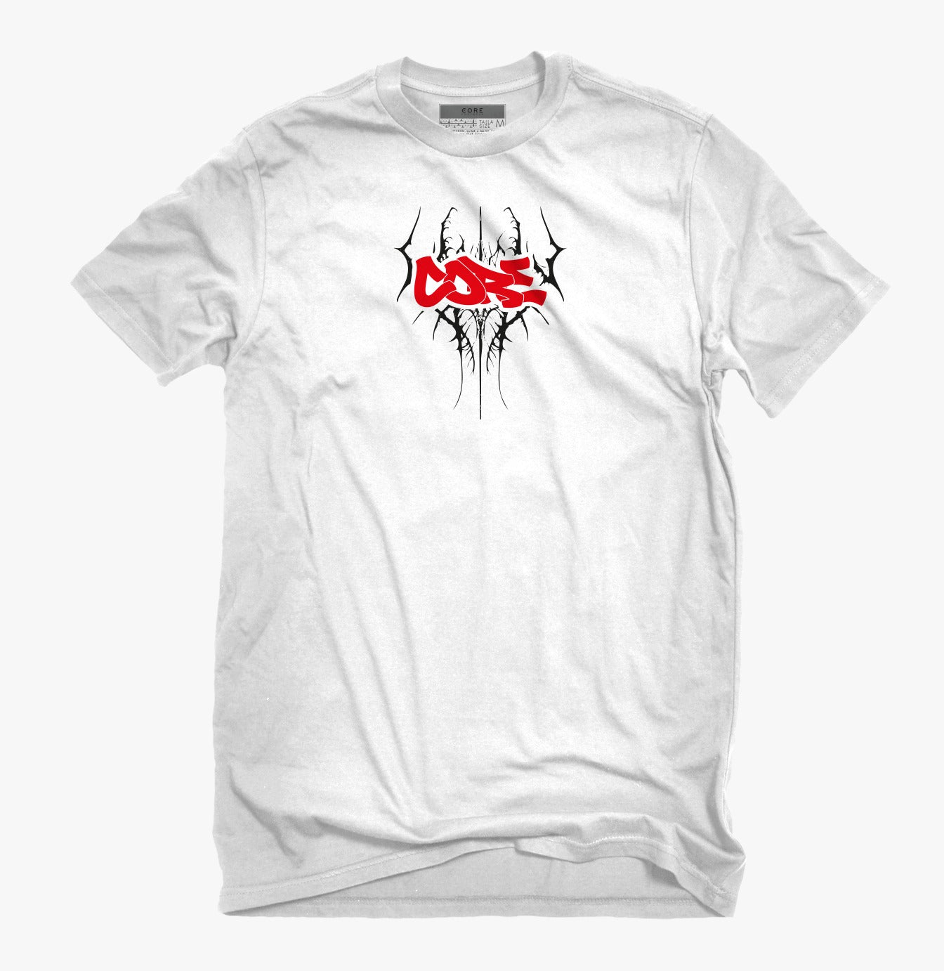 Playera Hard Core BACK AT GAME White
