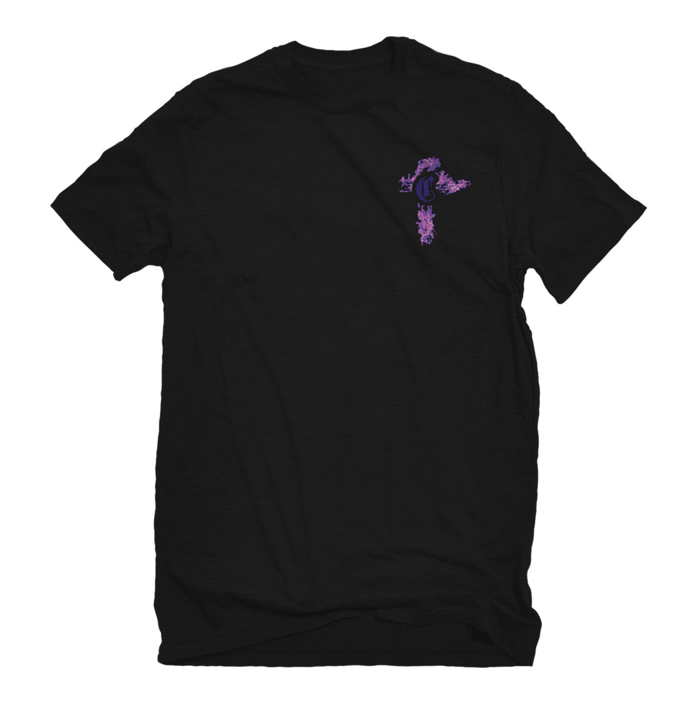 Playera Hard Core BURNINT BLACK