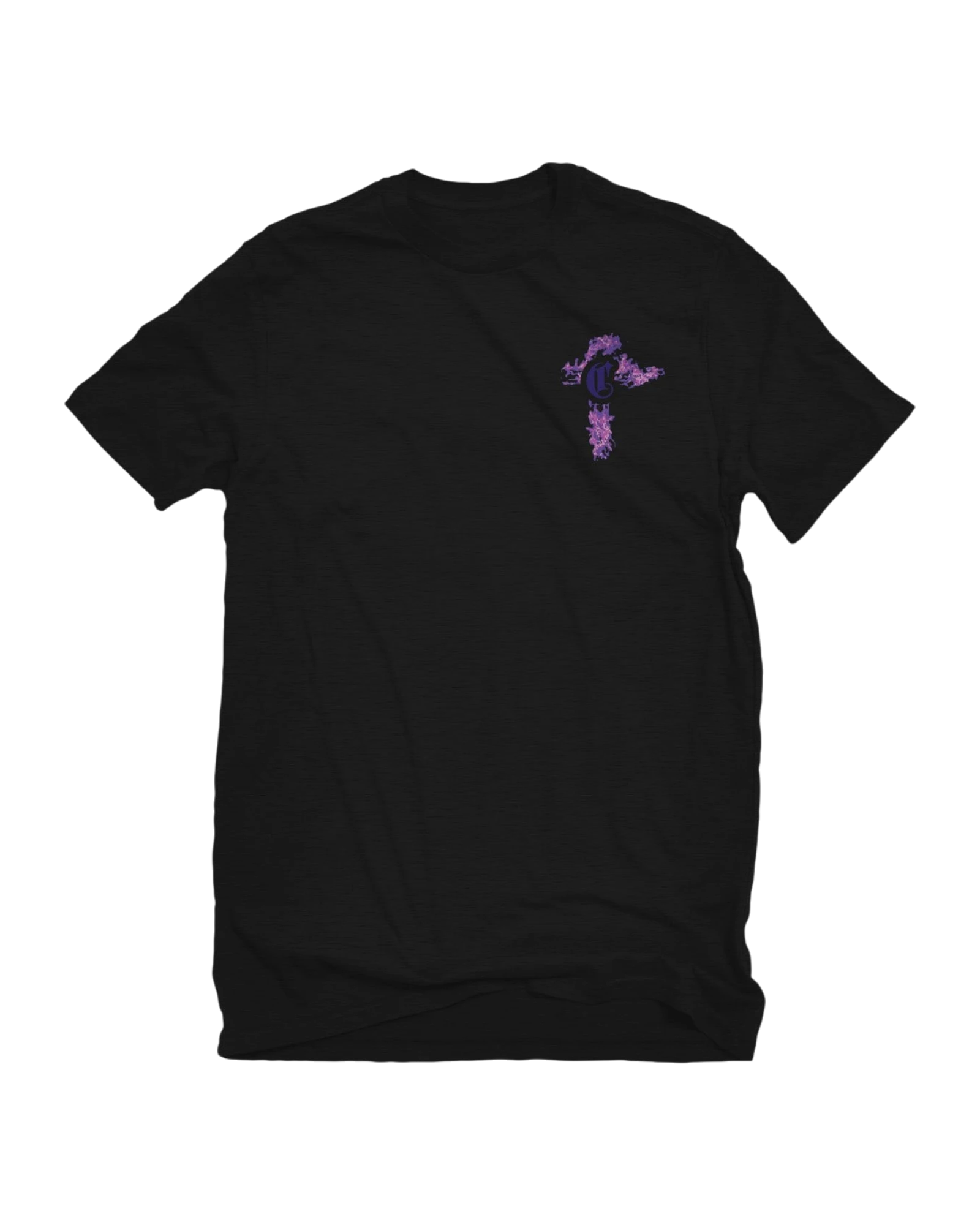 Playera HARDCORE BURNINT BLACK