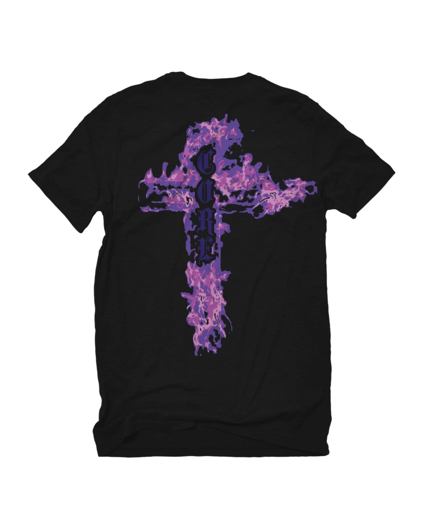 Playera HARDCORE BURNINT BLACK