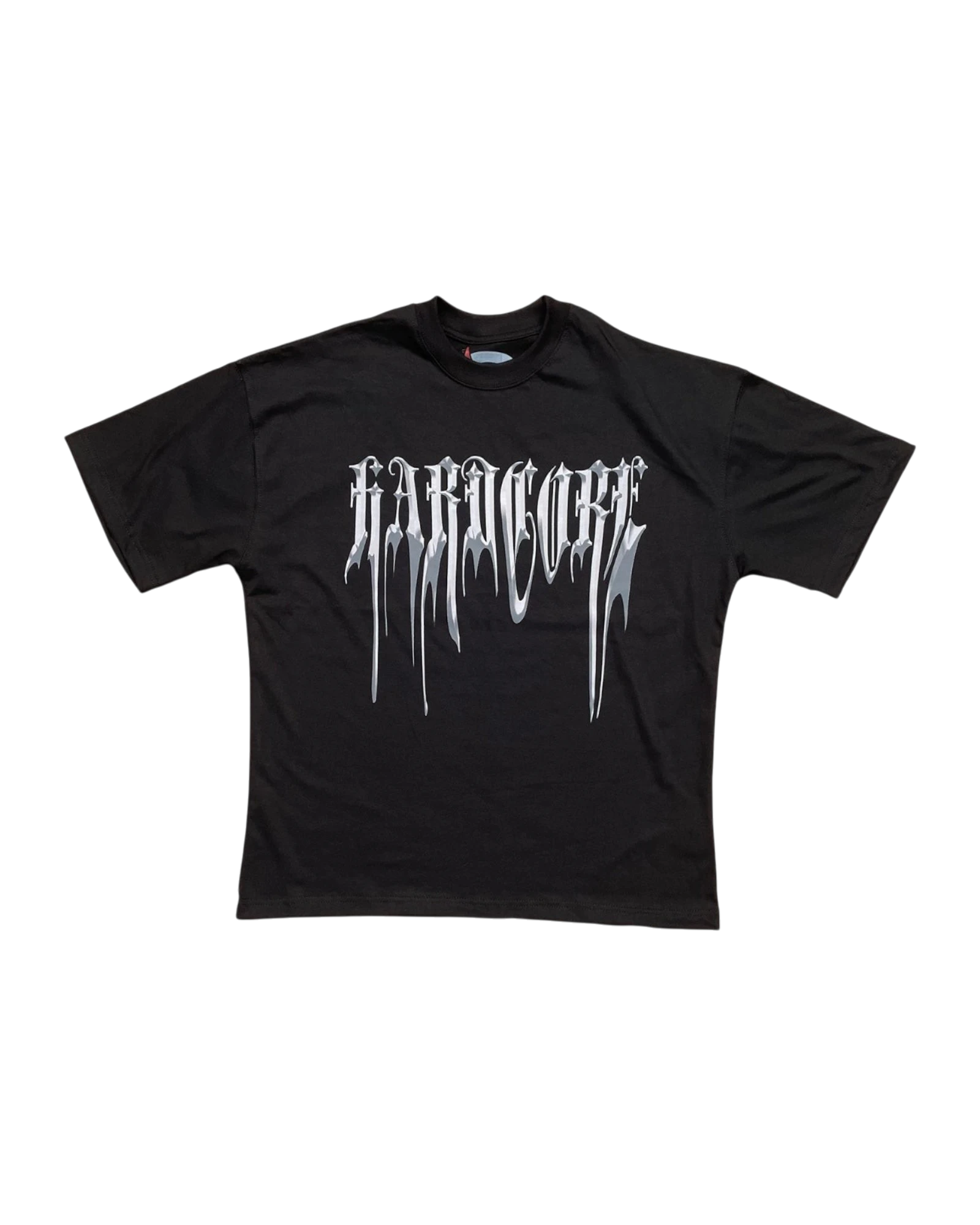 Playera HARDCORE Black Deslavado