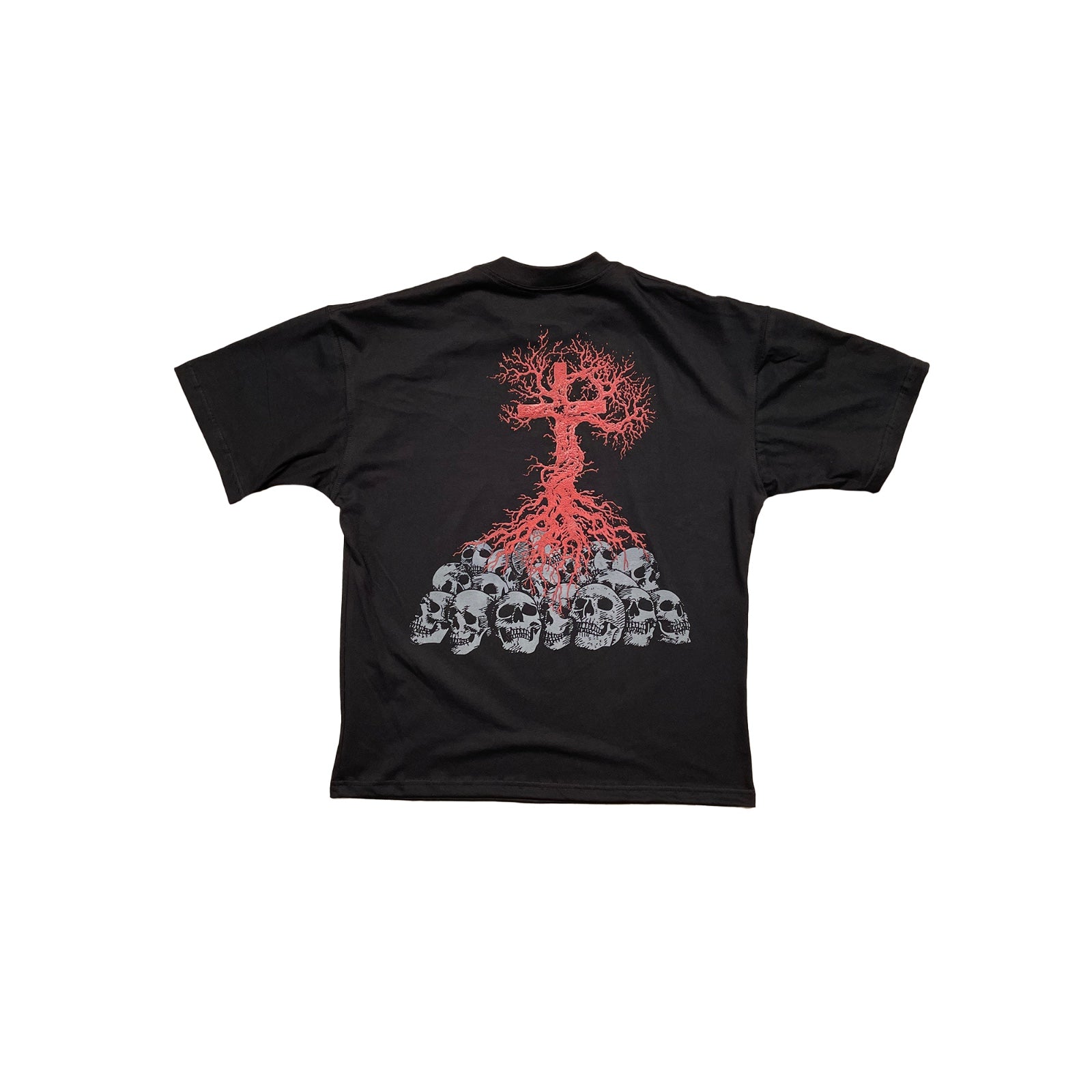 Playera HARDCORE Skull Root Black
