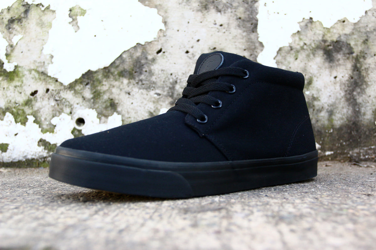 Canvas High Black Black