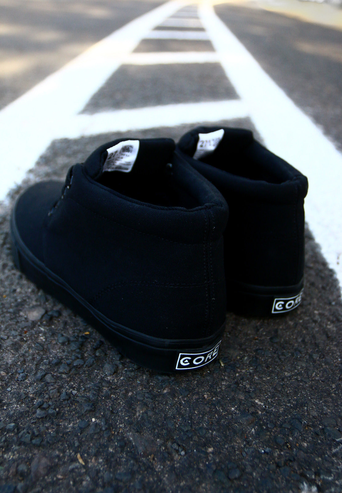 Canvas High Black Black