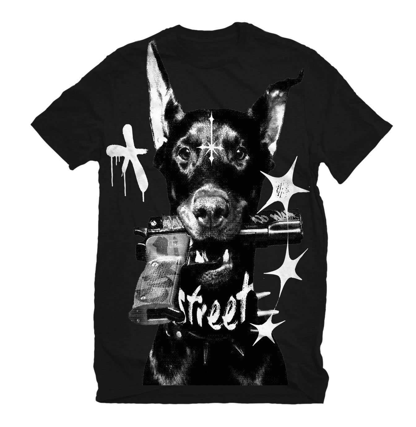 Playera Hard Core DOBERGANG