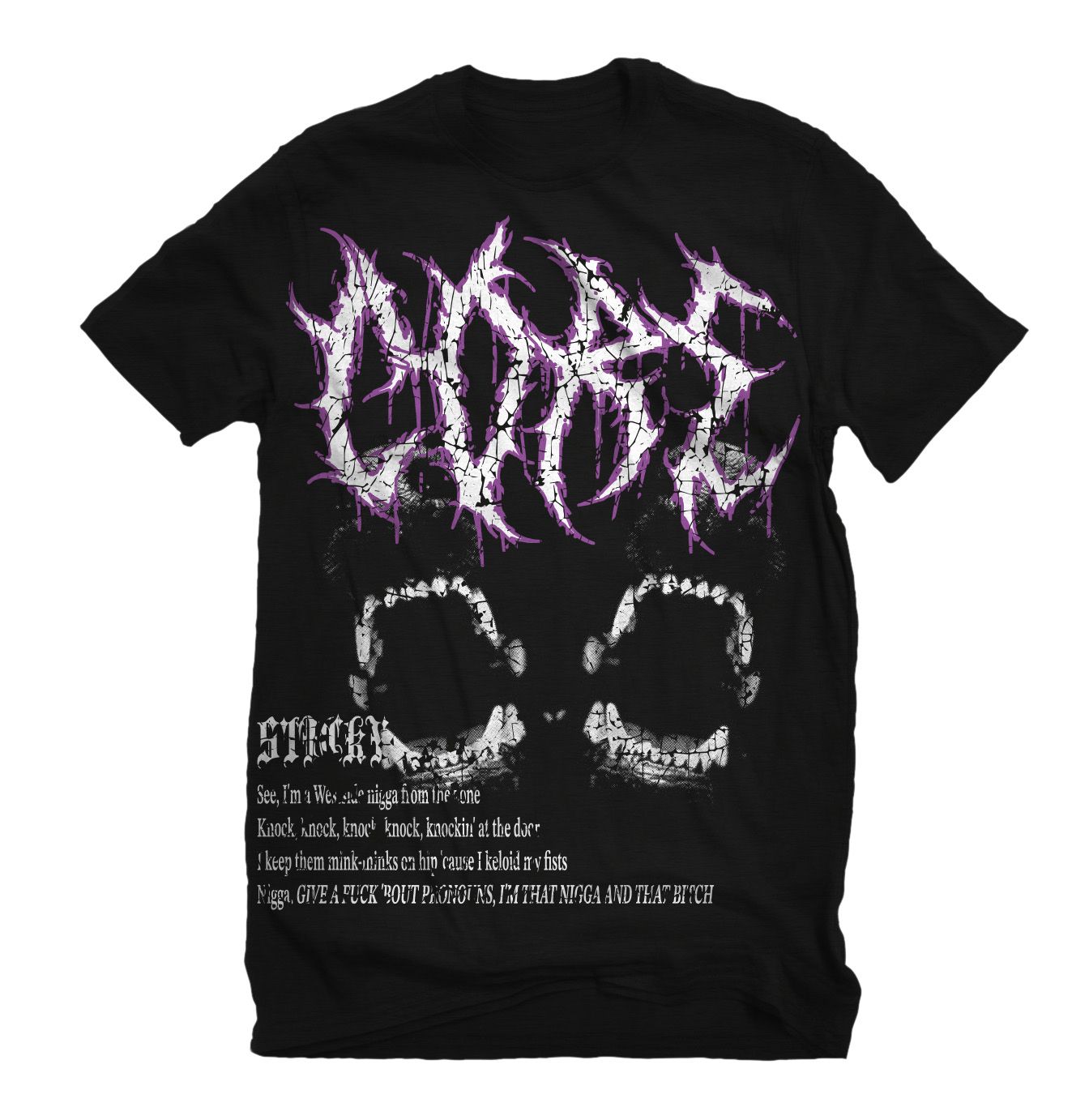 Playera Hard Core STICKY