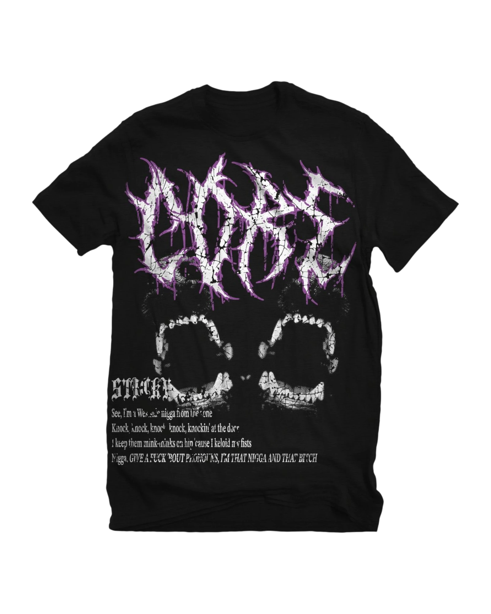 Playera HARDCORE STICKY