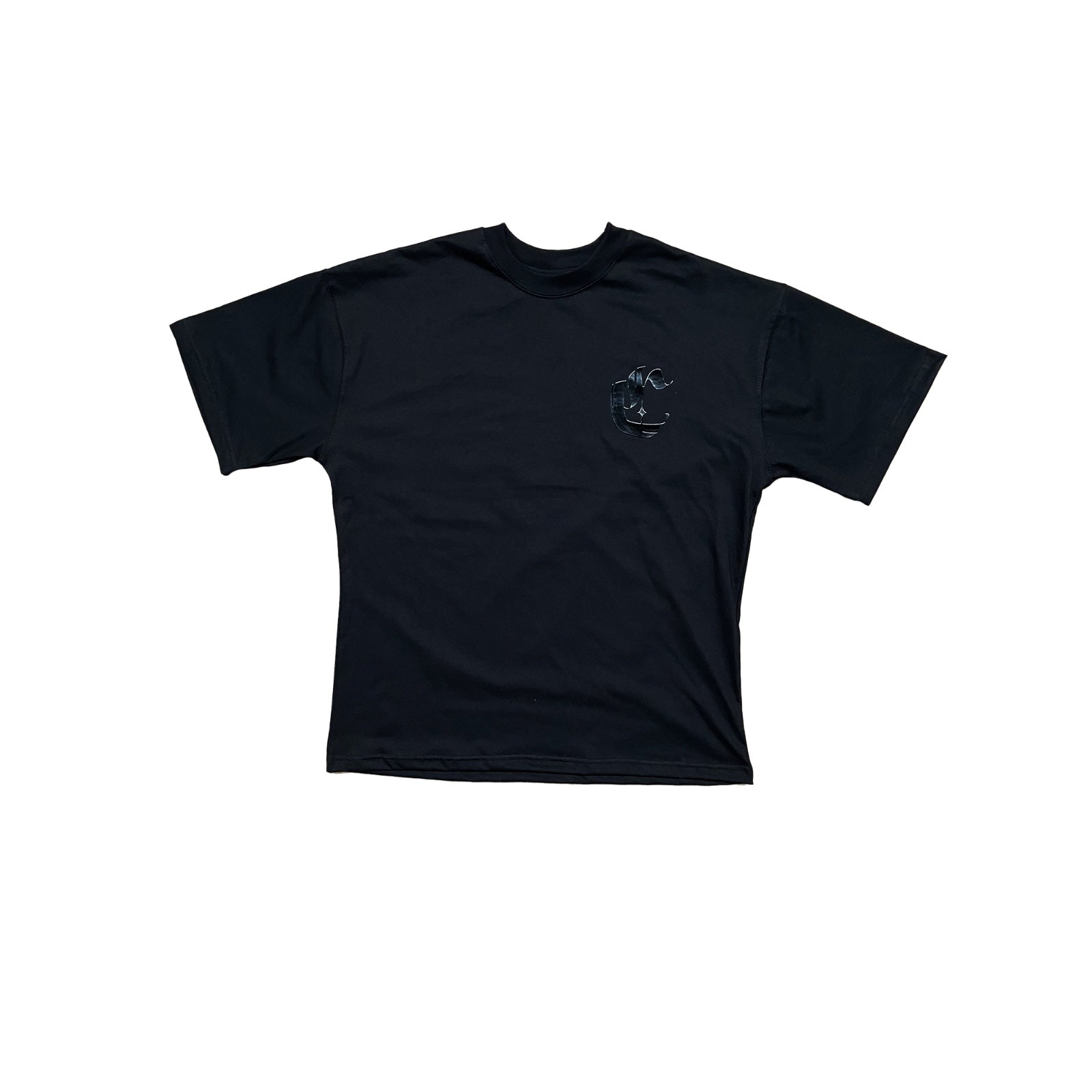 Playera HARDCORE Fire Black Deslavado