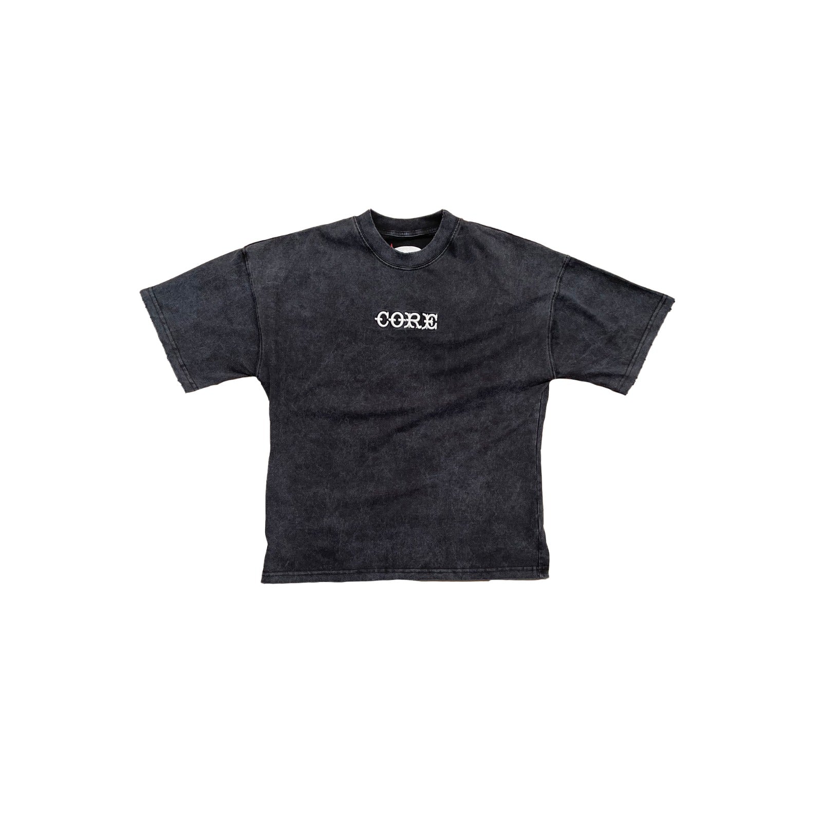 Playera HARDCORE Dices Black Deslavado