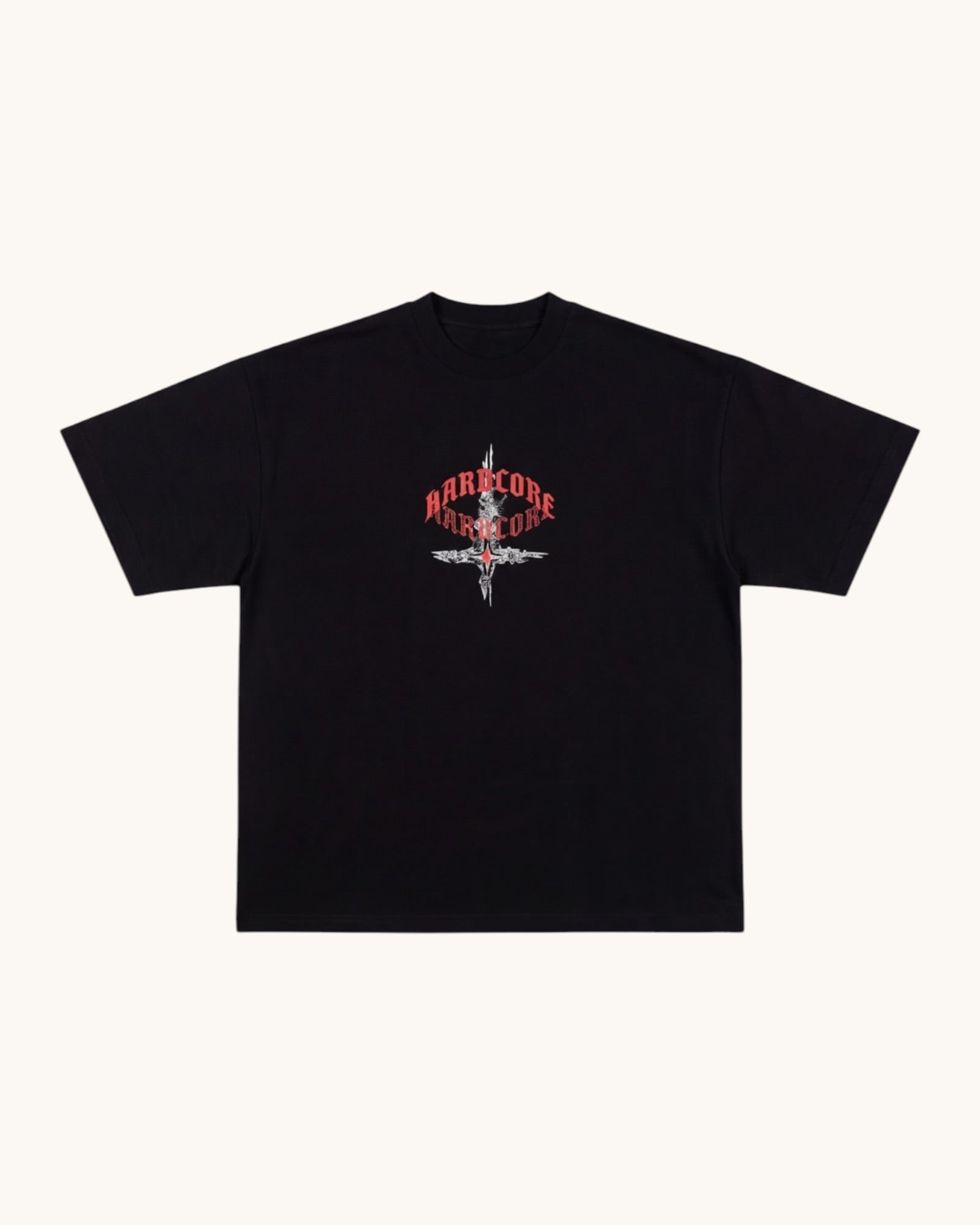 Playera HARDCORE Crossed Star