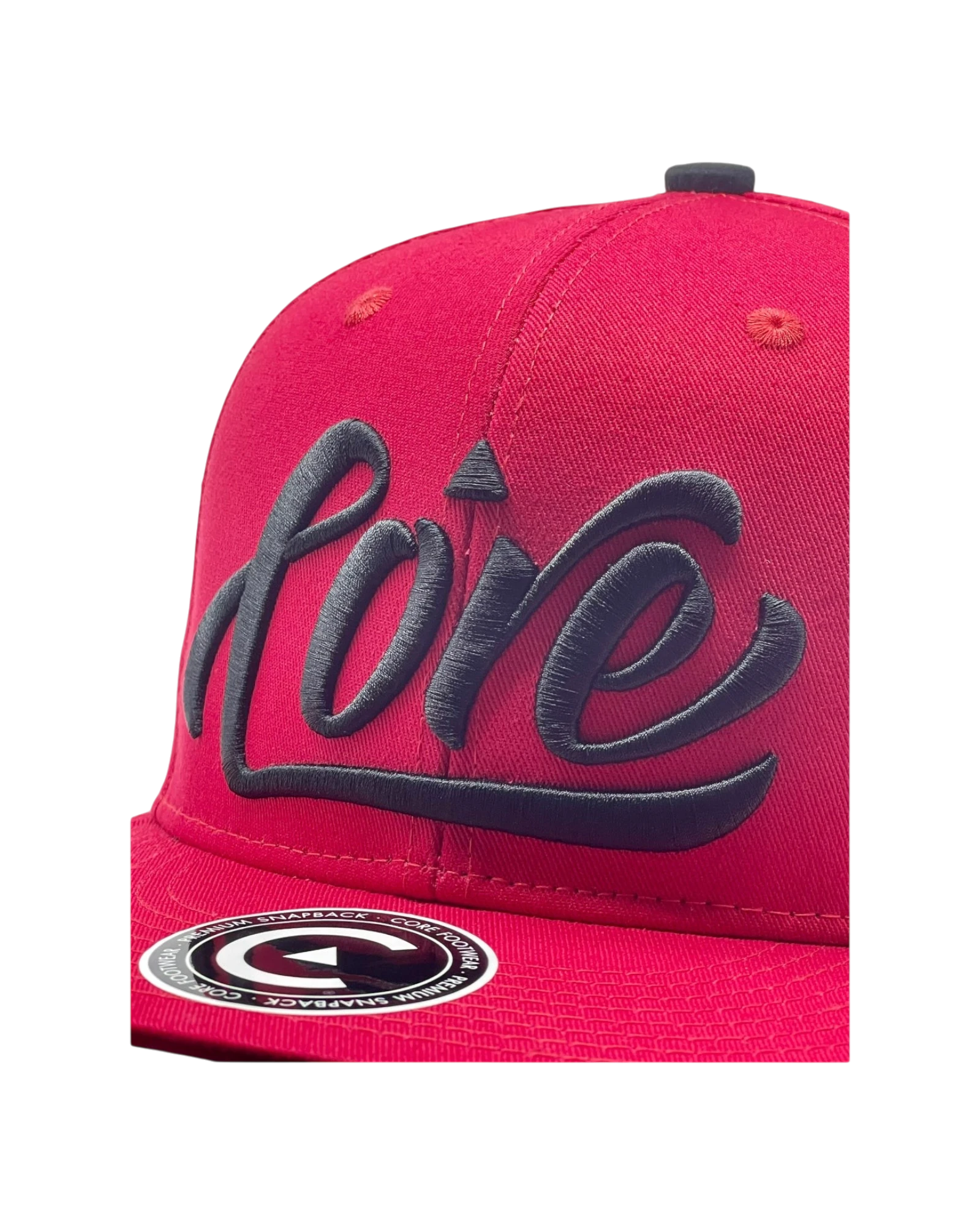 Gorra Typed Red