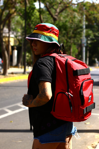 Mochila Skate Red