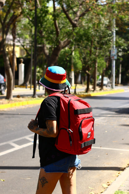 Mochila Skate Red