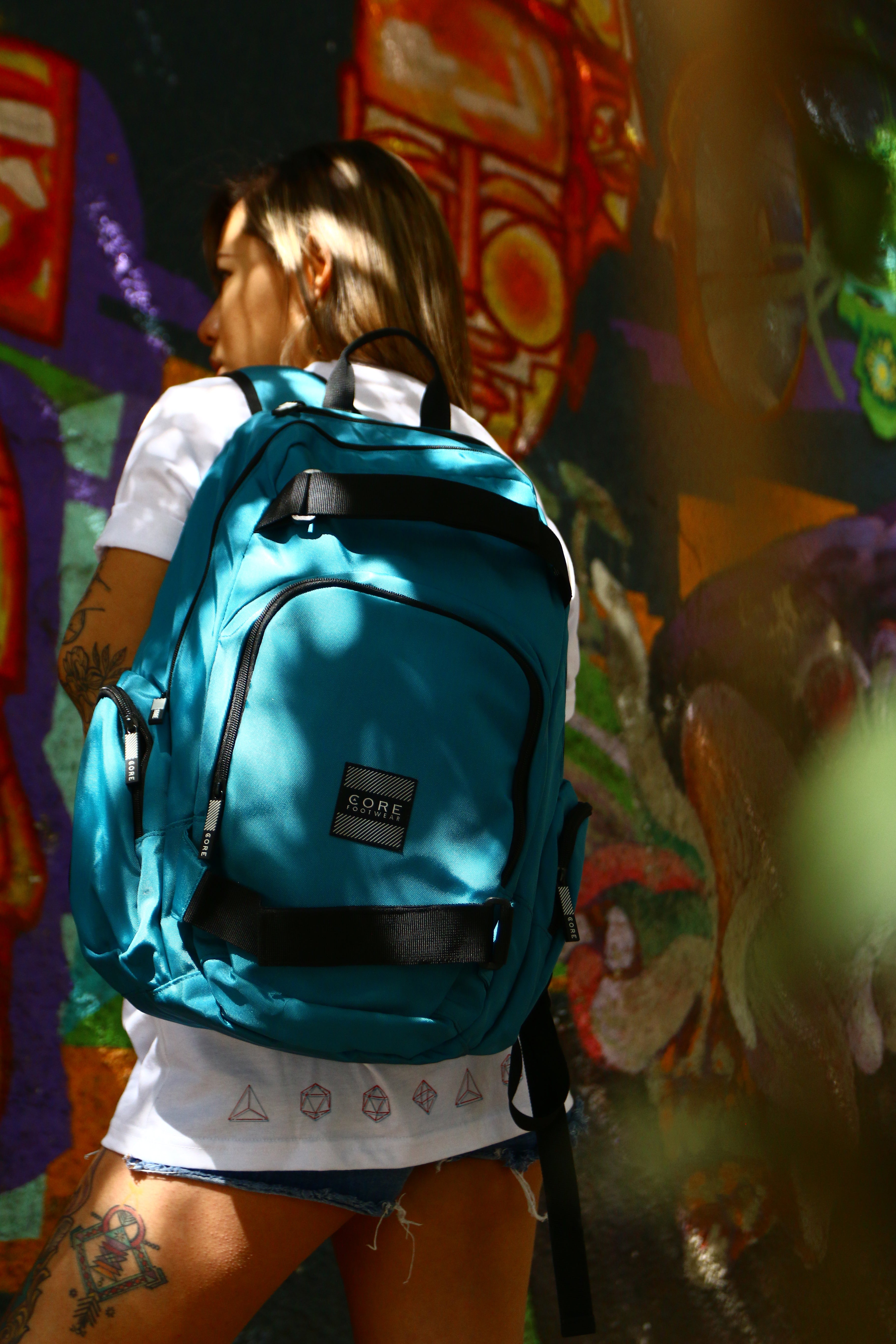 Mochila Skate Blue